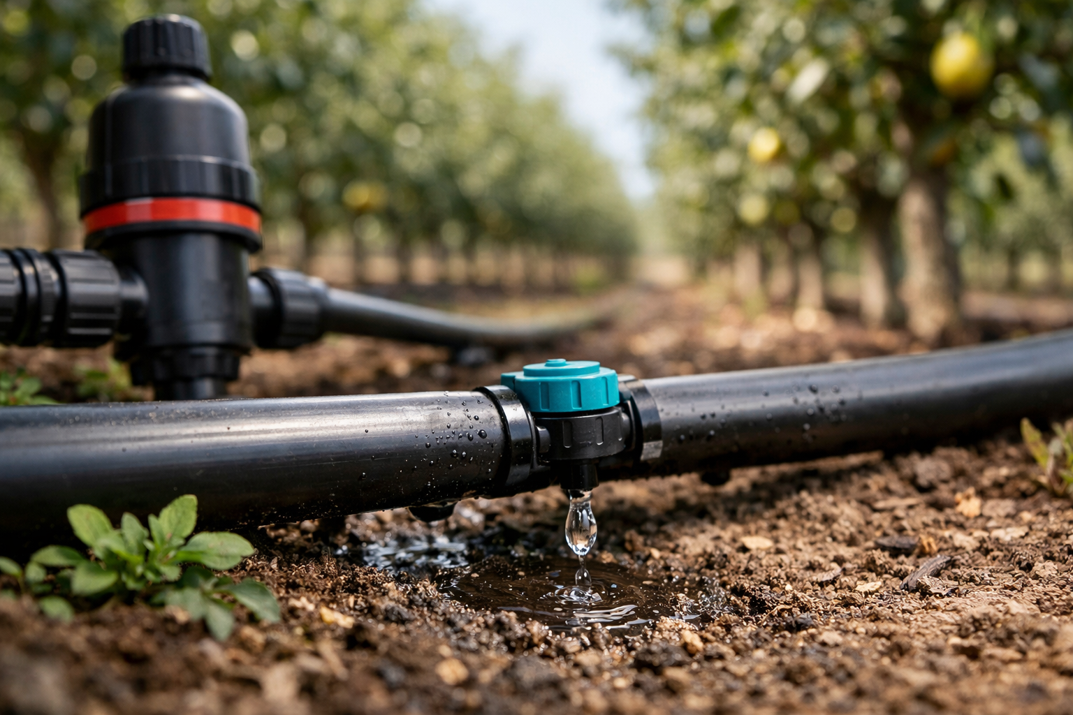 Irrigation systems for water conservation